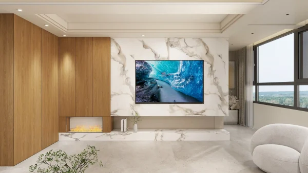 نموذج DB-T18 لواجهة خلفية تلفزيون مودرن